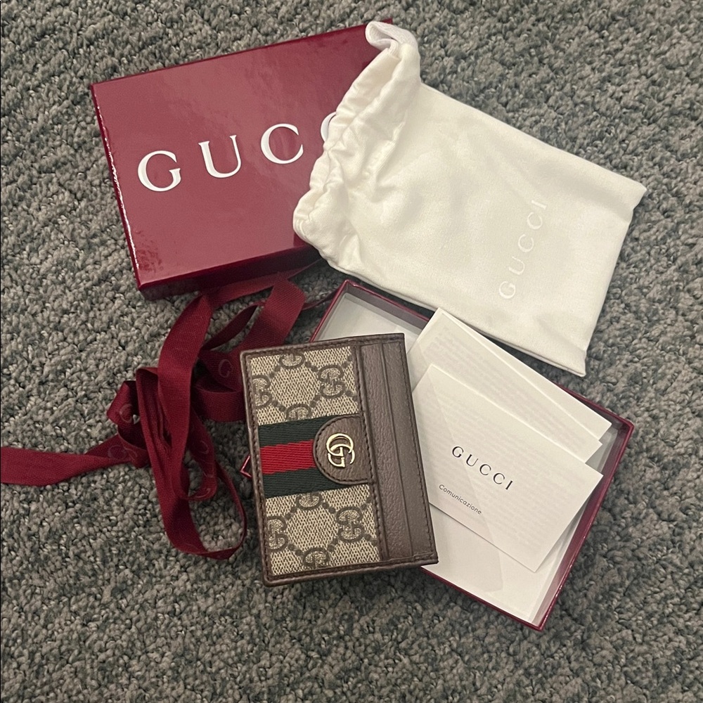 Gucci Ophidia Card Case Brand New - Picture 2 of 5